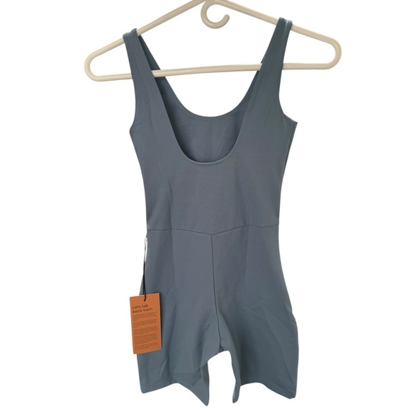 NWT Girlfriend Collective Bike Unitard, Lake Blue, Size XS - Picture 7 of 11